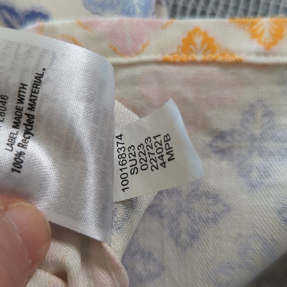 Club Room Colorful Geometric Men's Lightweight Classic Button Down Shirt XL - Picture 11 of 12